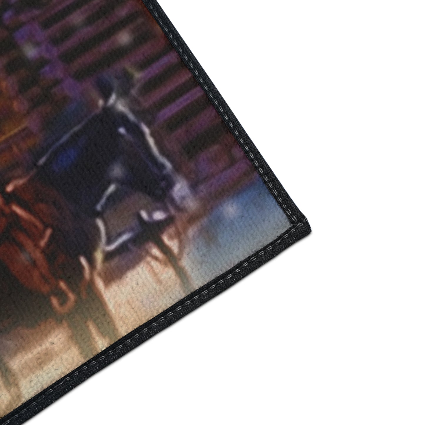 Heavy Duty Floor Mat - Santa at the Door
