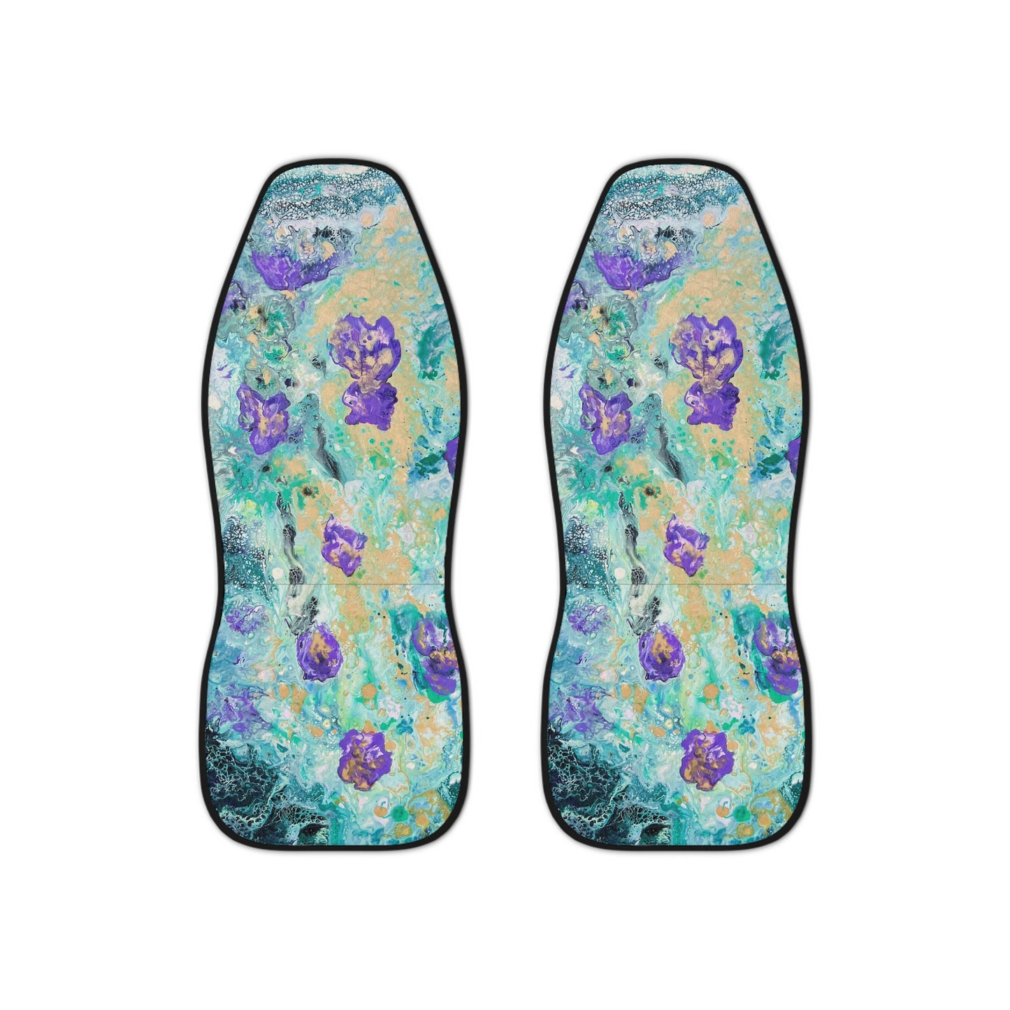 Copy of Car Seat Covers - Purple Vine