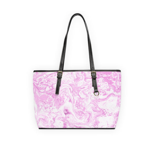 VEGAN Leather Shoulder Bag - Friendship - Pink