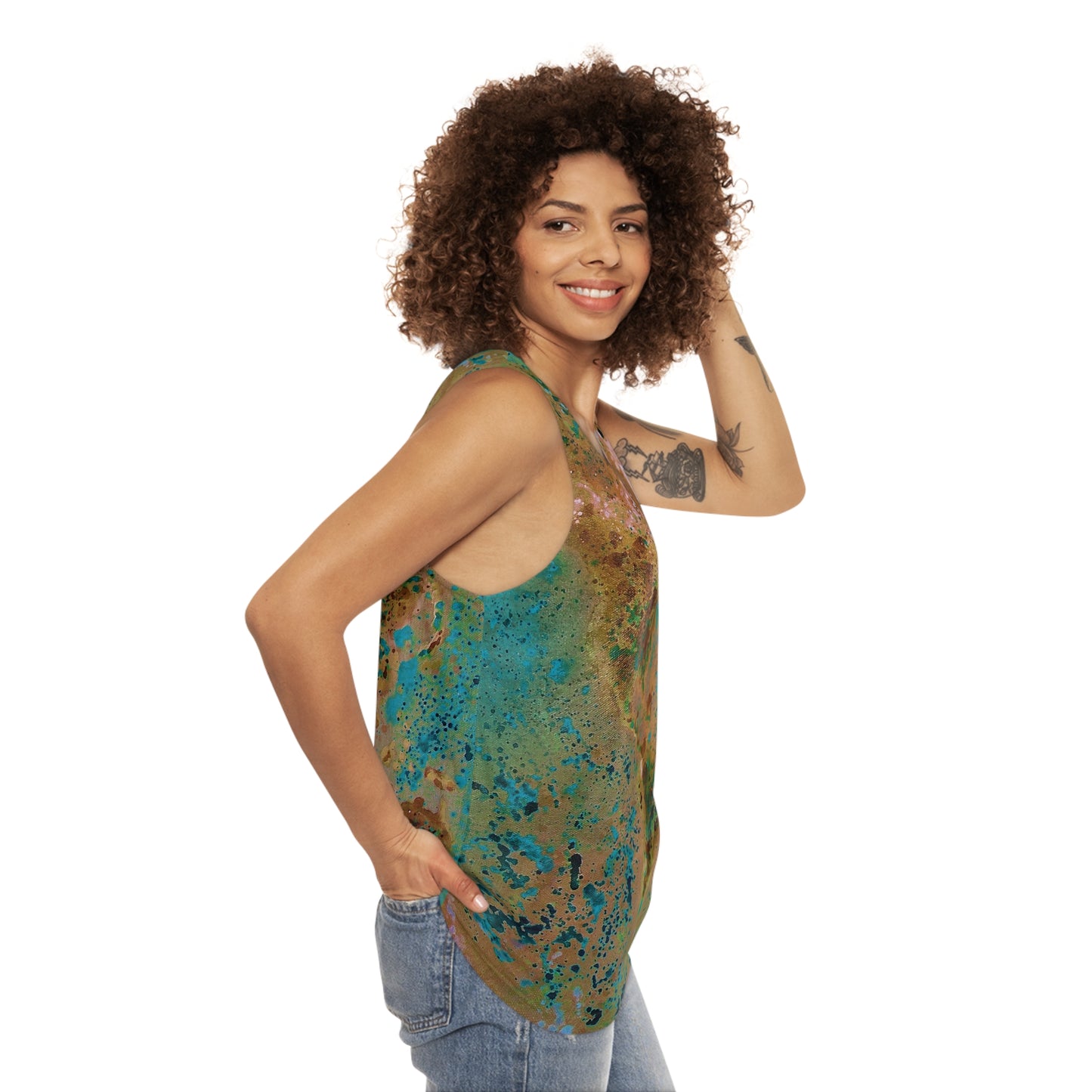 Unisex Tank Top - Worldmap