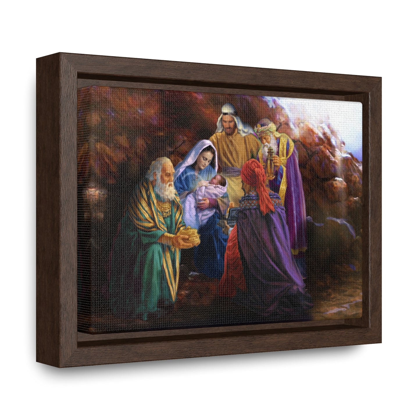Holy Night - Framed Gallery Canvas
