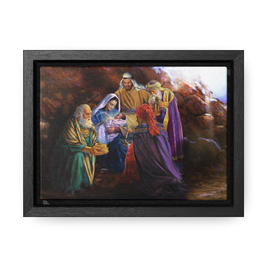 Holy Night - Framed Gallery Canvas