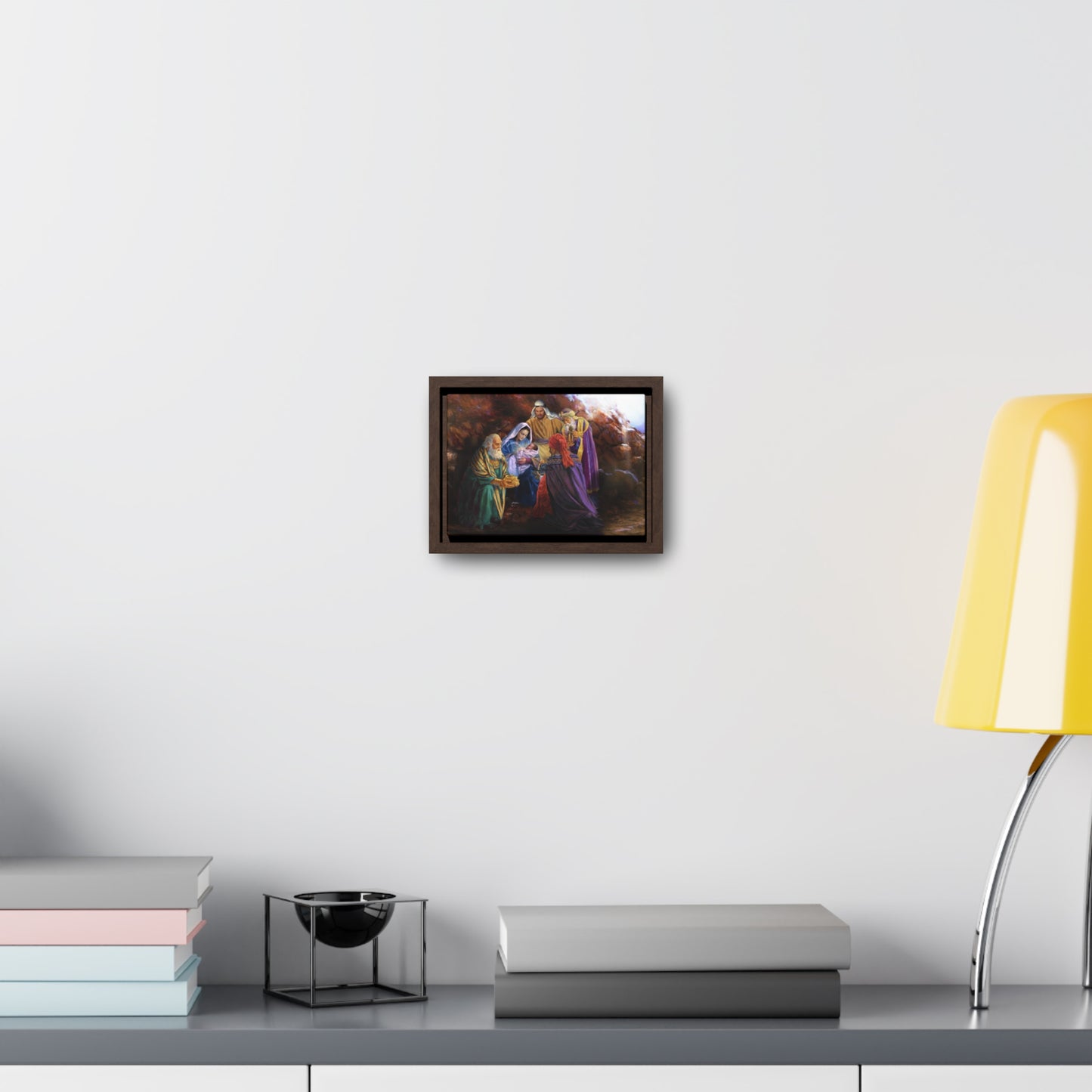Holy Night - Framed Gallery Canvas