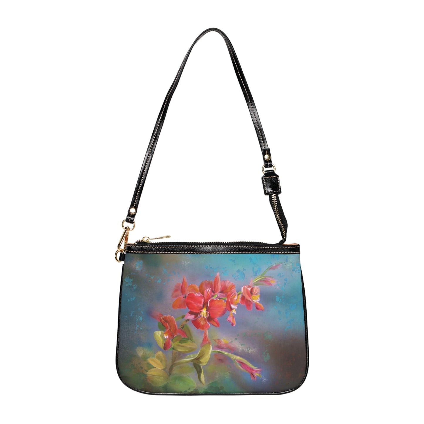 Small Shoulder Bag - Red Orchid