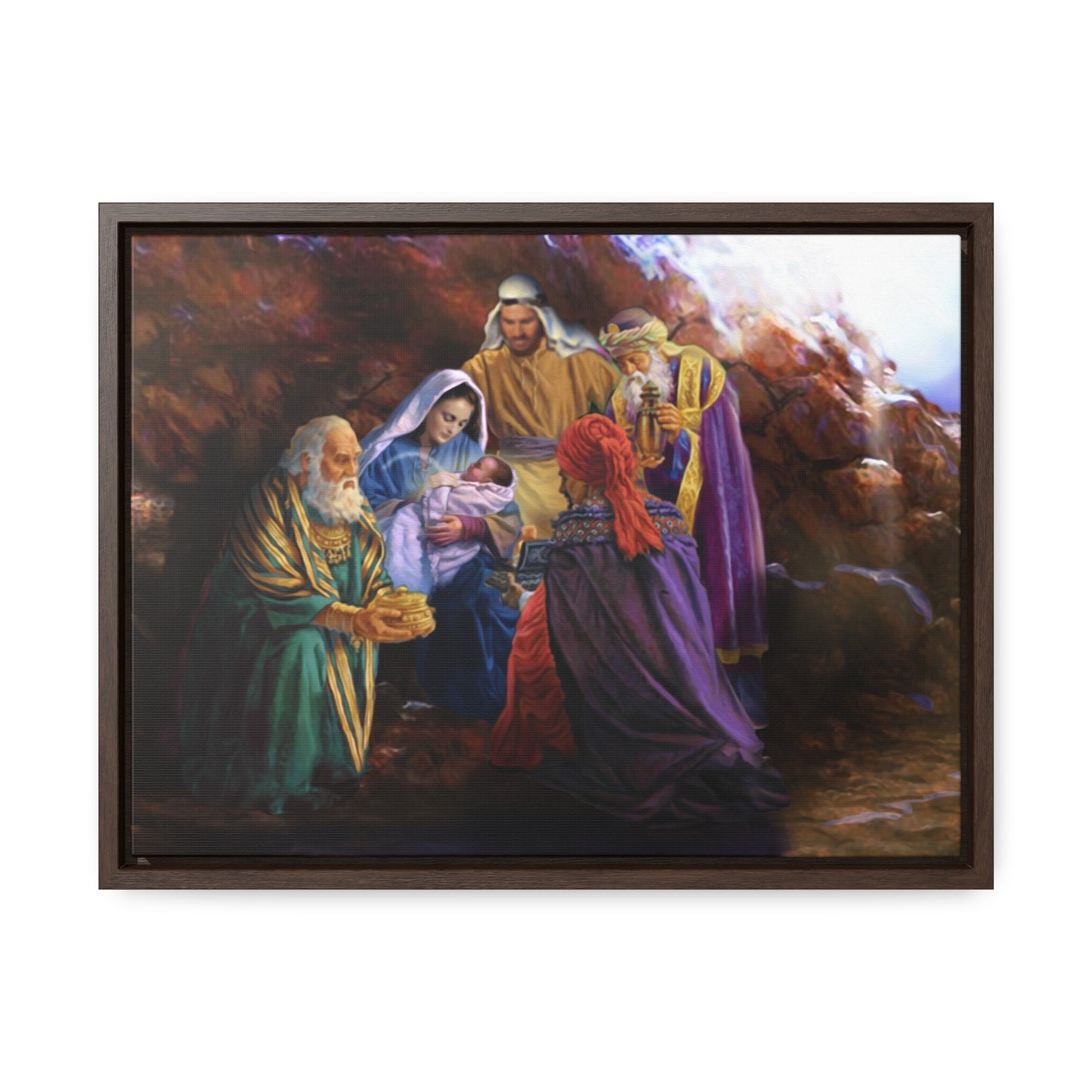 Holy Night - Framed Gallery Canvas