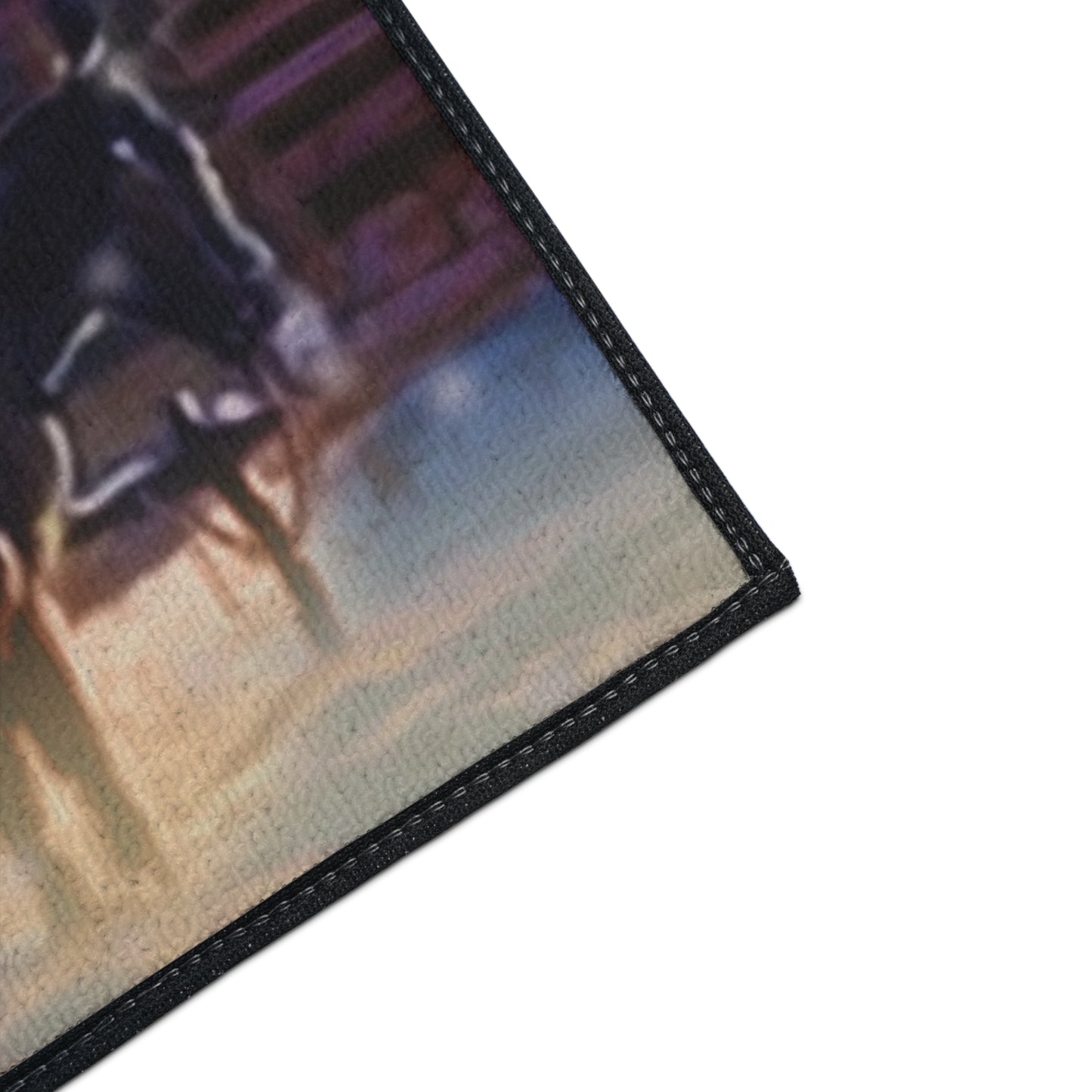 Heavy Duty Floor Mat - Santa at the Door