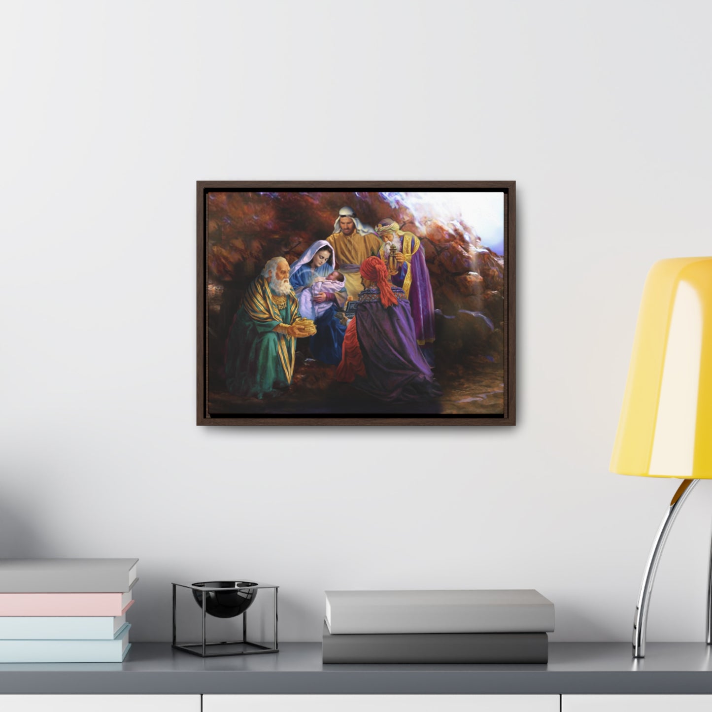 Holy Night - Framed Gallery Canvas