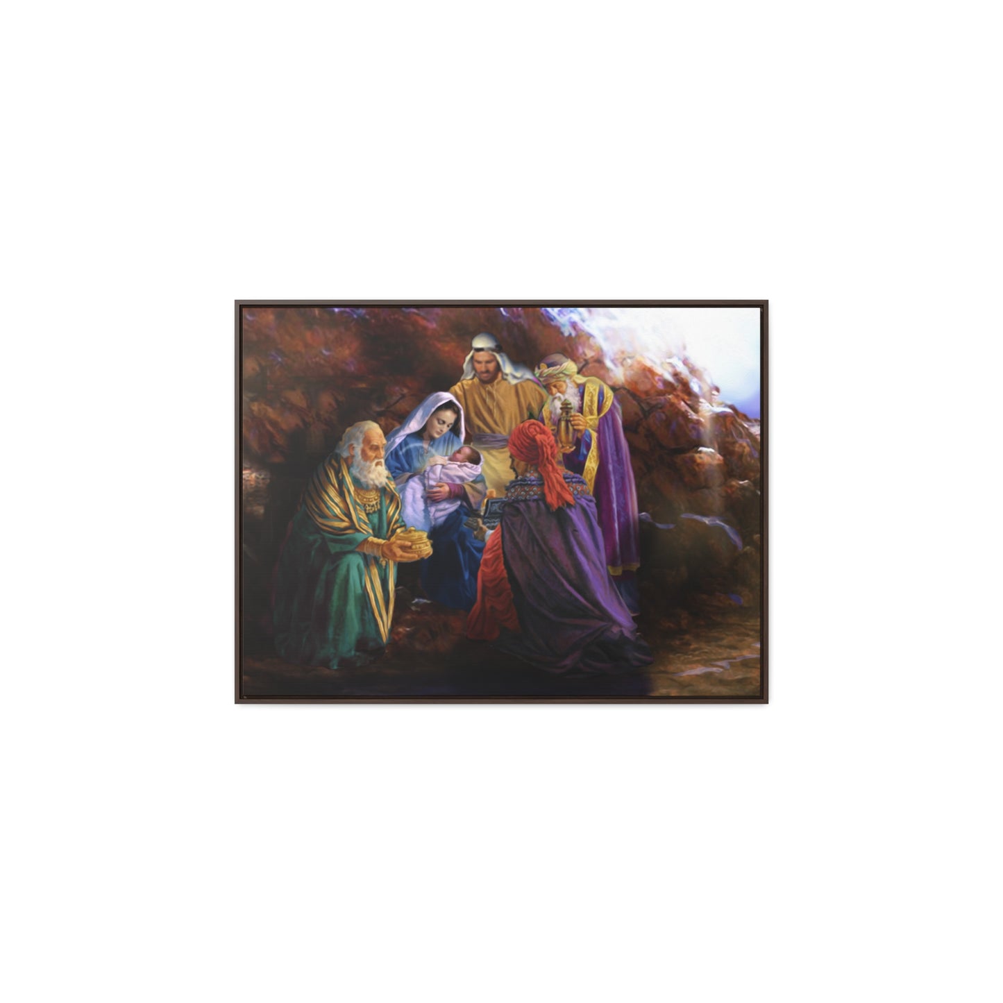 Holy Night - Framed Gallery Canvas