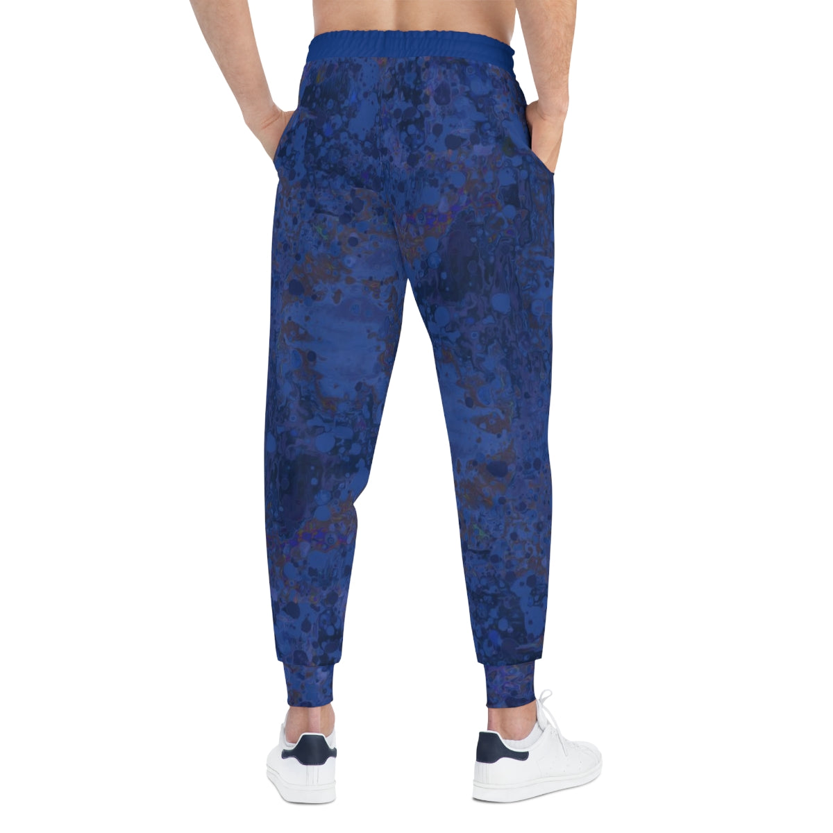 Athletic Joggers - Happy Splash-Dark Blue
