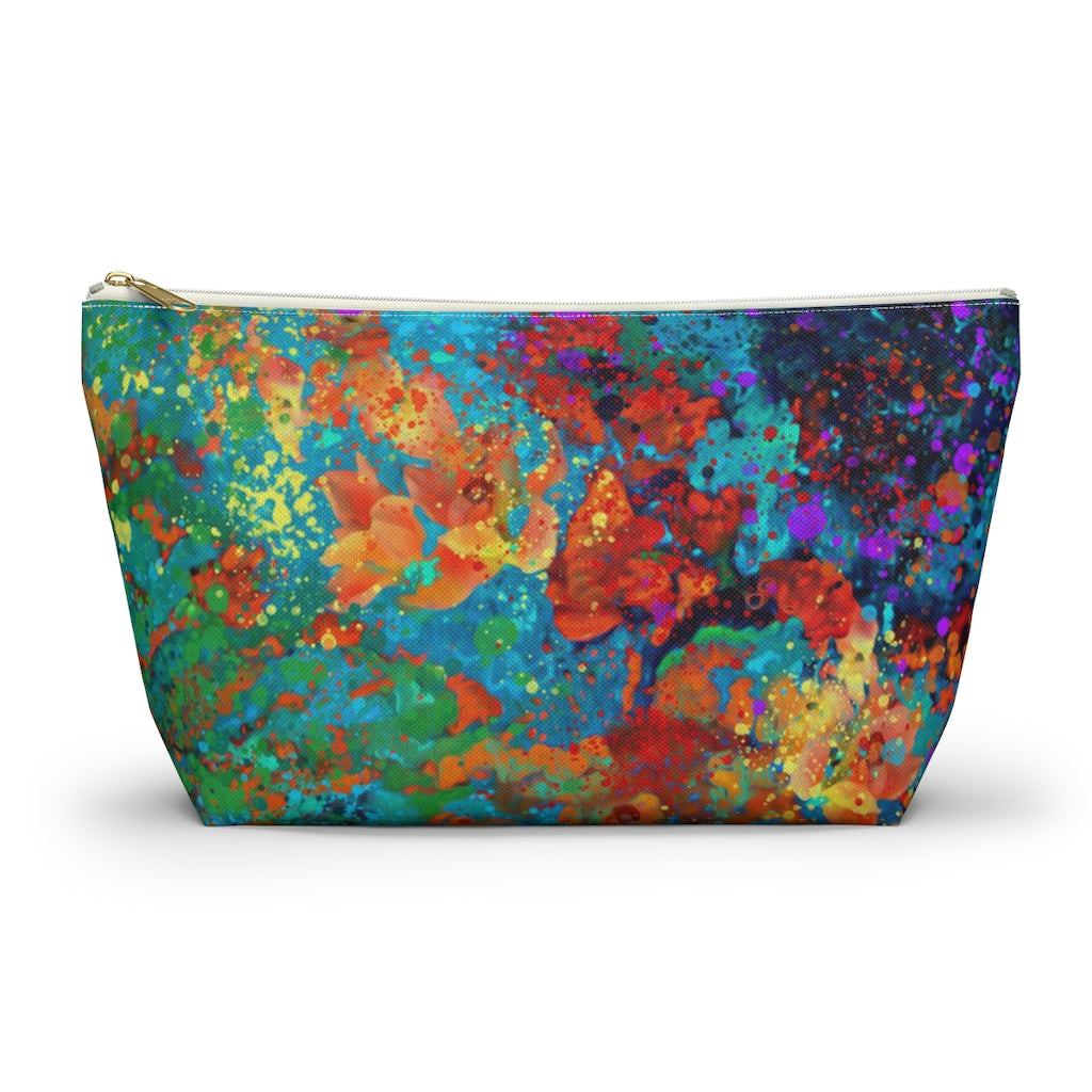 Accessory Pouch w T-bottom - Wild Nature