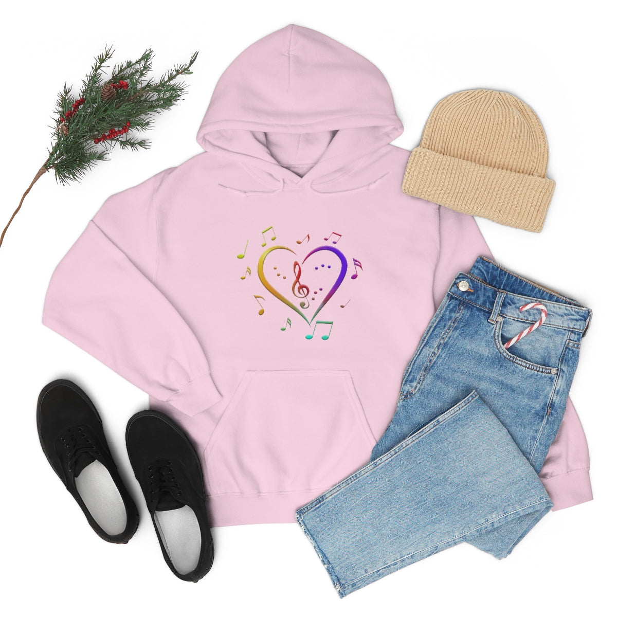 Unisex Heavy Blend™ Hooded Sweatshirt - Love of Music