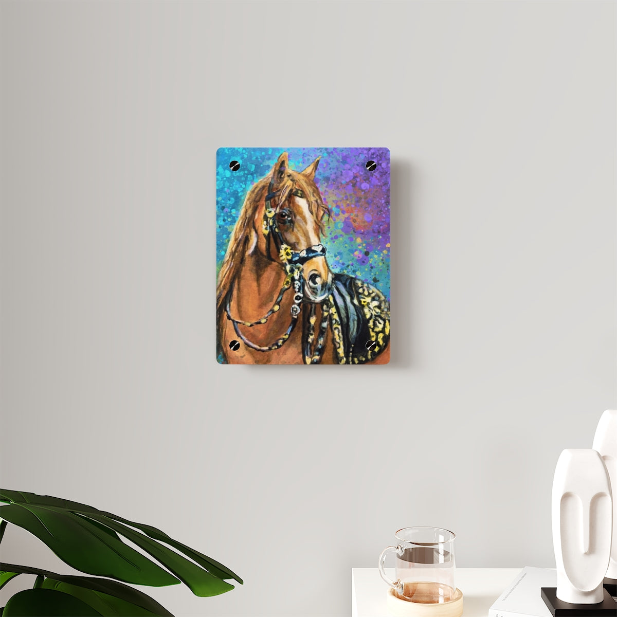 Acrylic Wall Art Panel - Morgan Horse