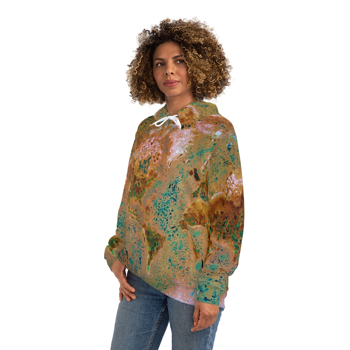 Fashion Hoodie - World Map