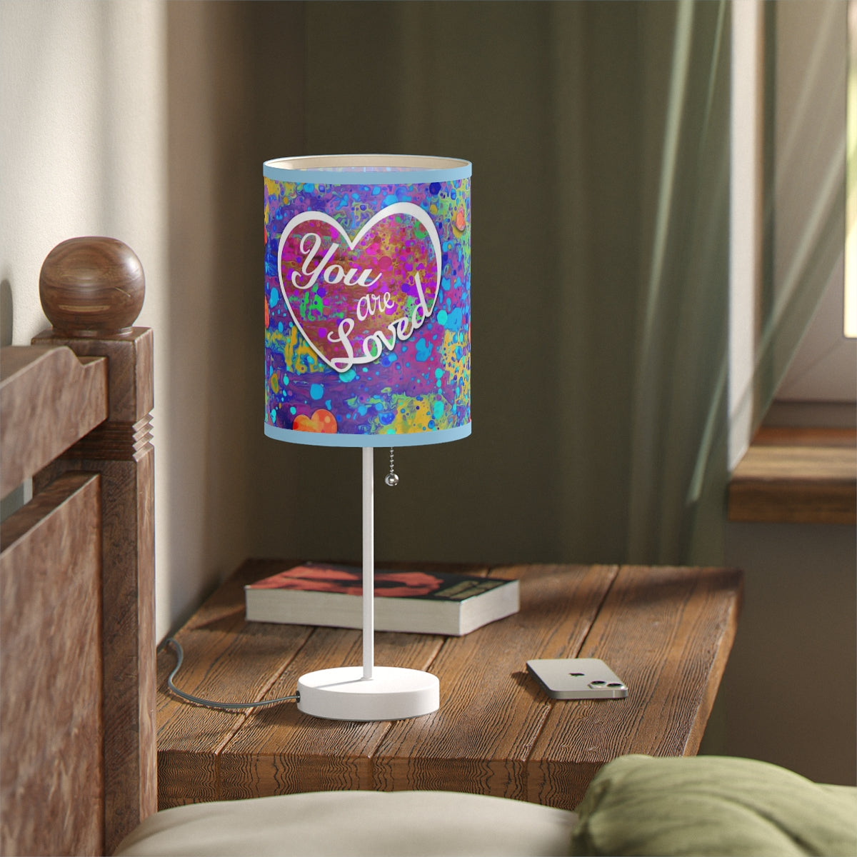 Lamp on a Stand, US|CA plug - You are Loved