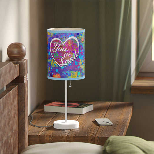 Lamp on a Stand, US|CA plug - You are Loved