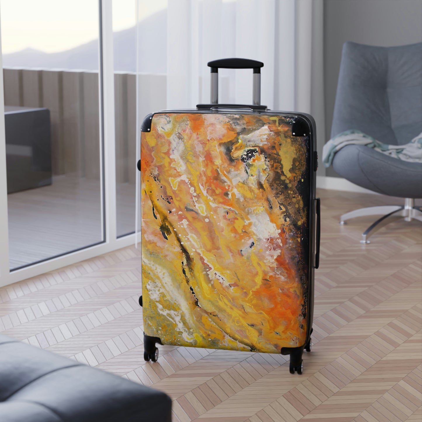 Hard Shell Suitcases - Golden Path