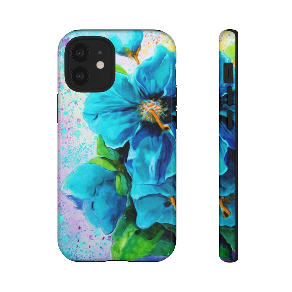 Tough Cases - Blue Hibiscus Heaven