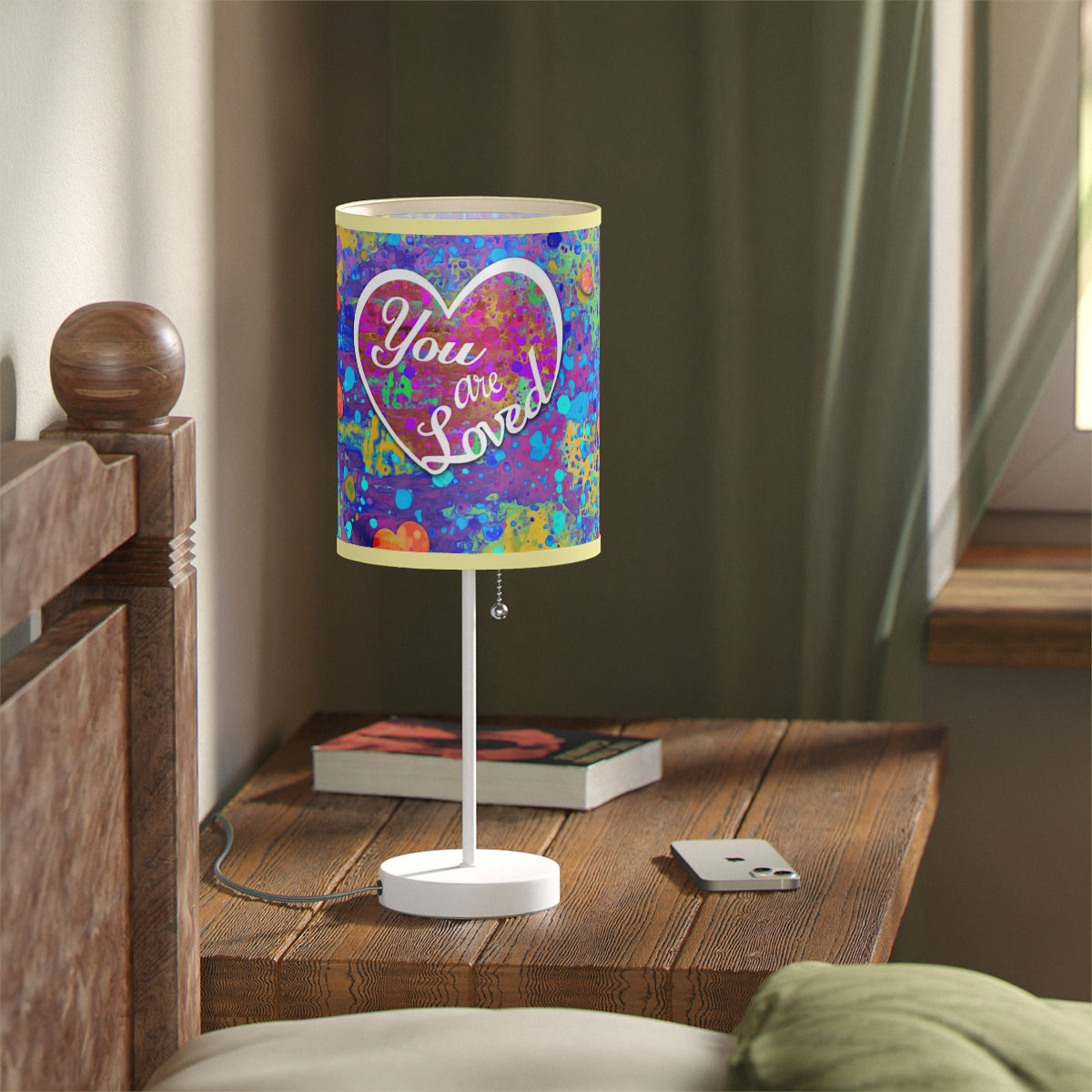 Lamp on a Stand, US|CA plug - You are Loved