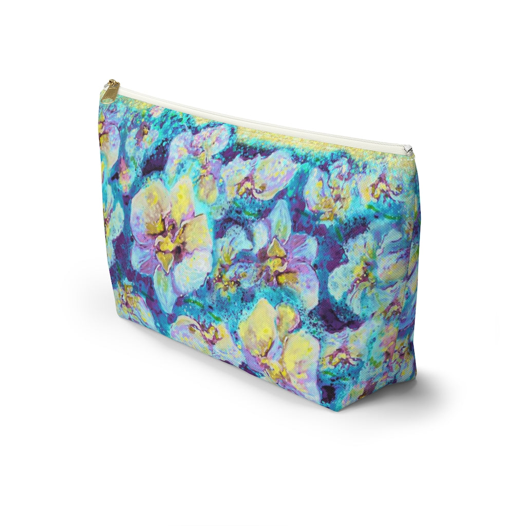 Accessory Pouch w T-bottom - Jungle Beauty
