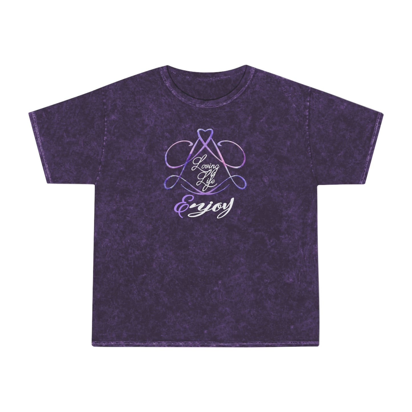 Unisex Mineral Wash T-Shirt - LL/Enjoy