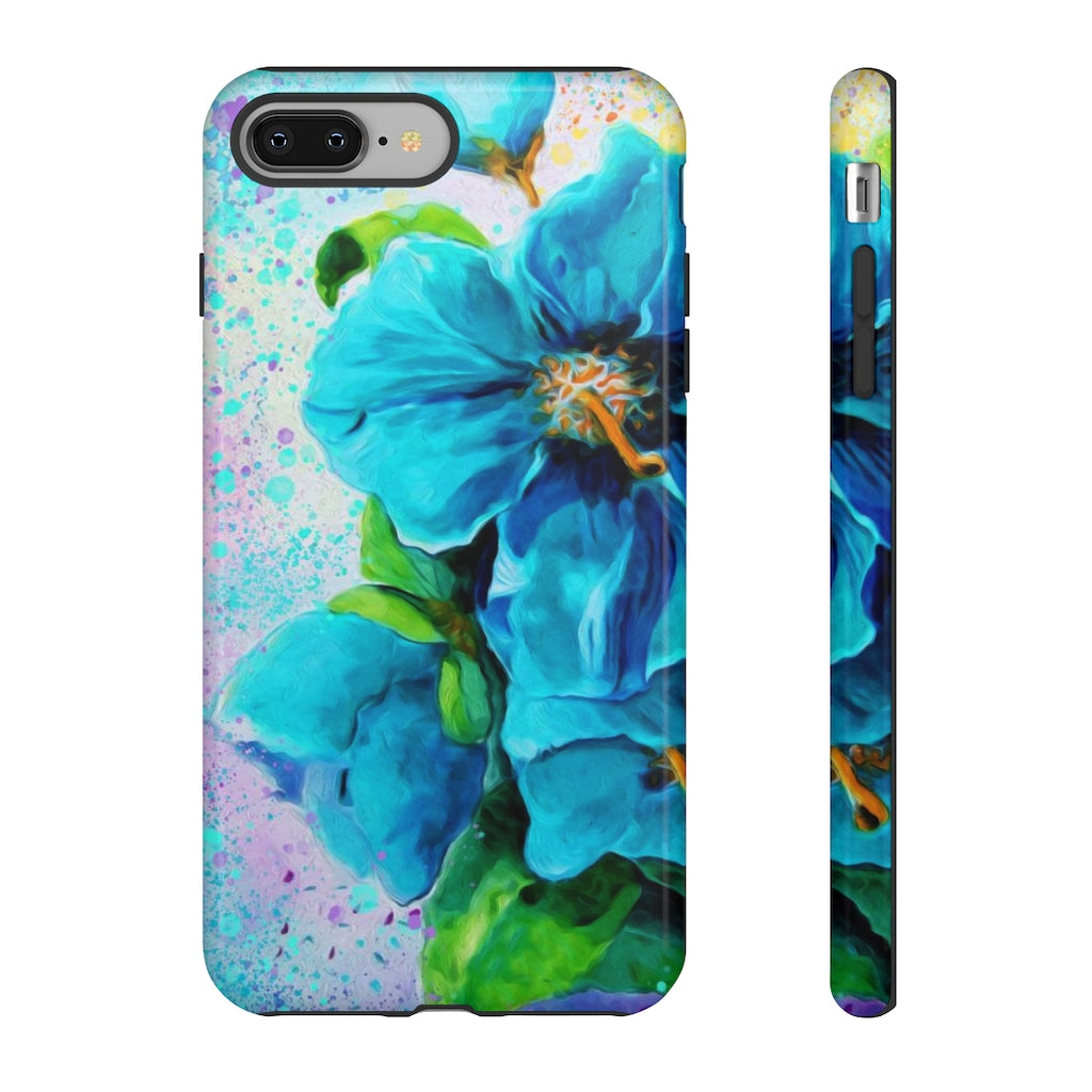 Tough Cases - Blue Hibiscus Heaven