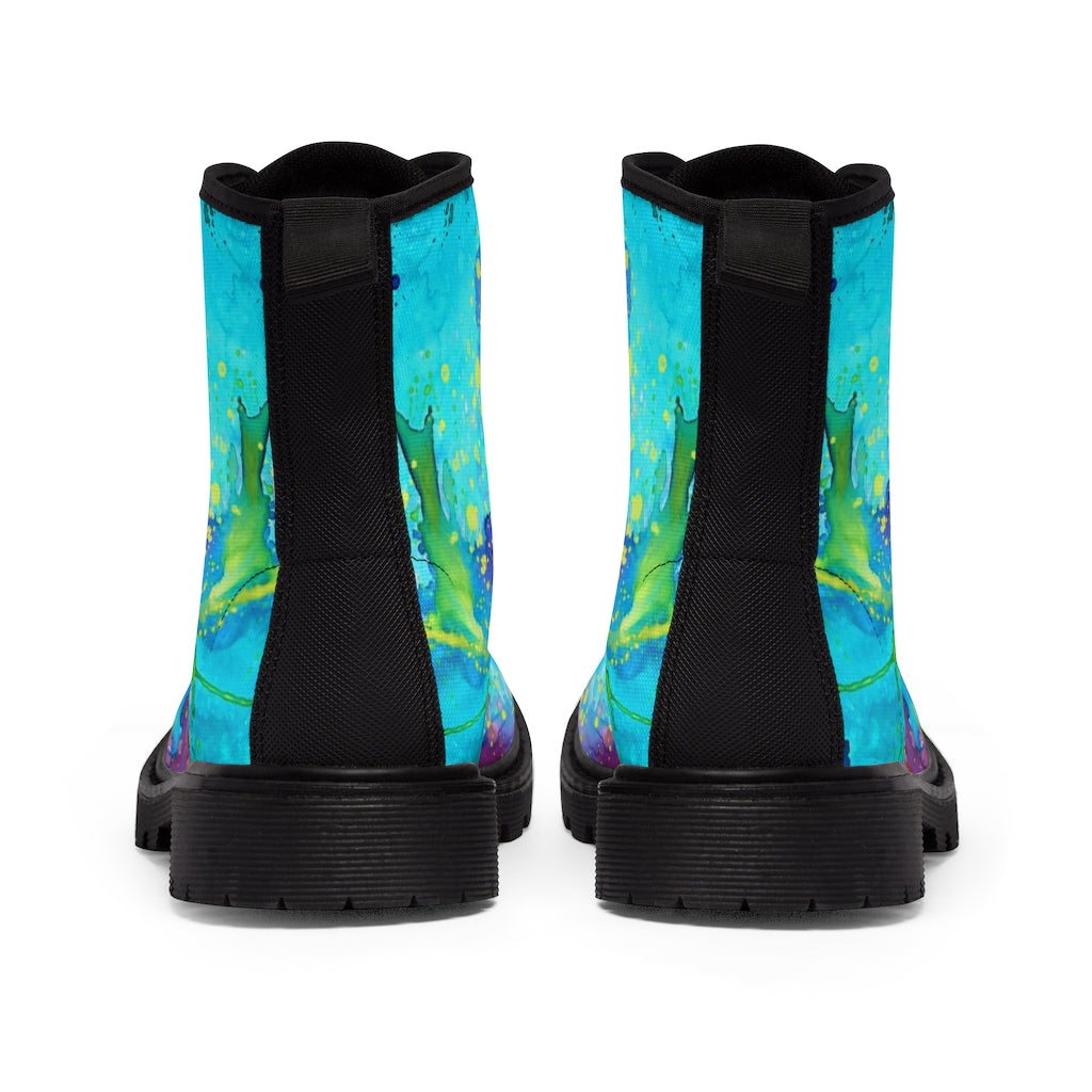 Women's Canvas Boots - Turbulence