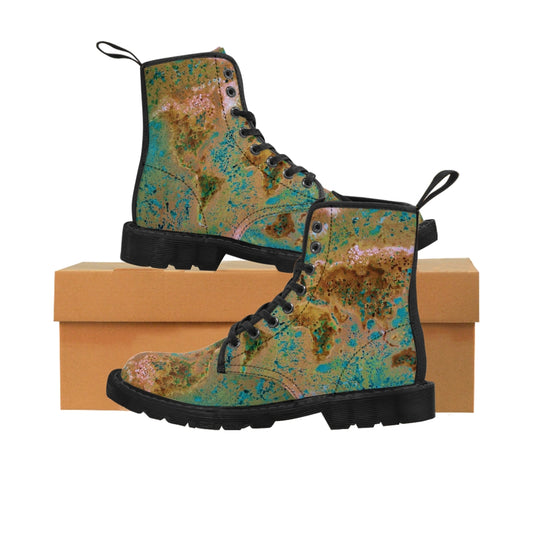 Women's Canvas Boots - World Traveller