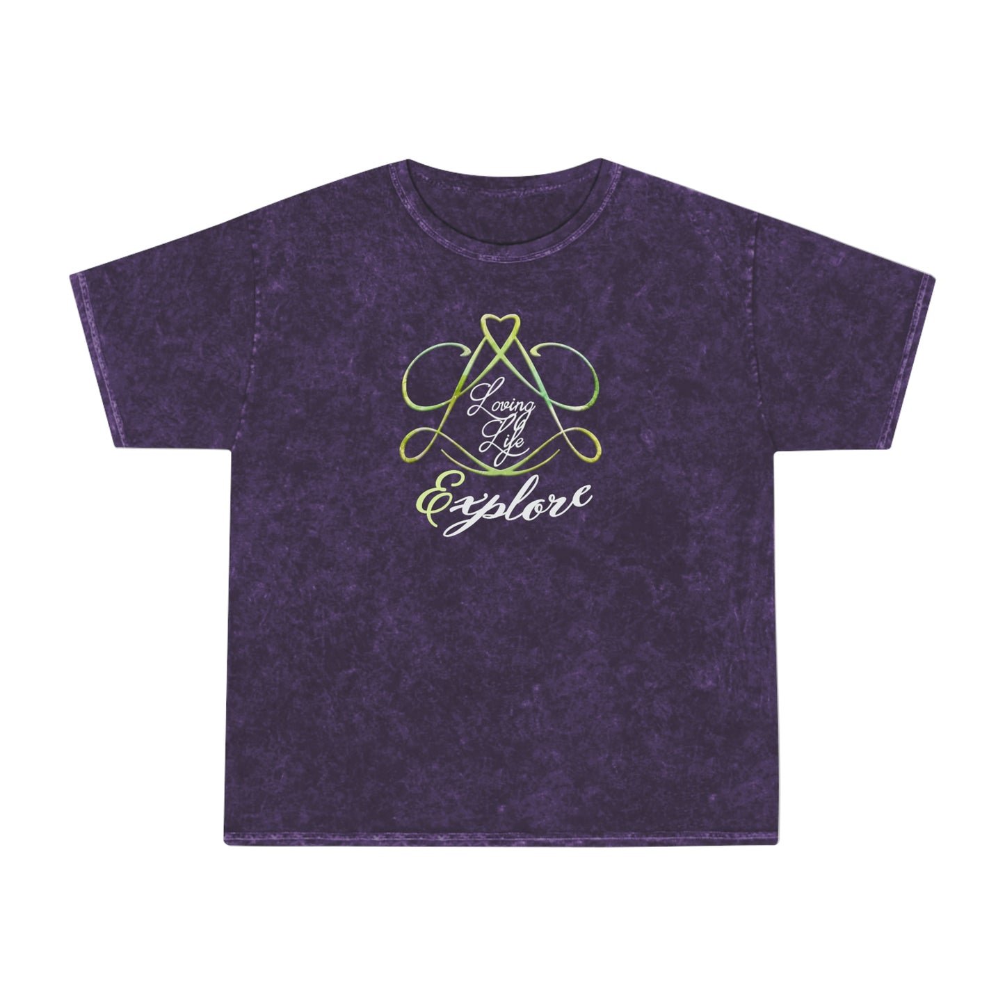Unisex Mineral Wash T-Shirt - LL/Explore