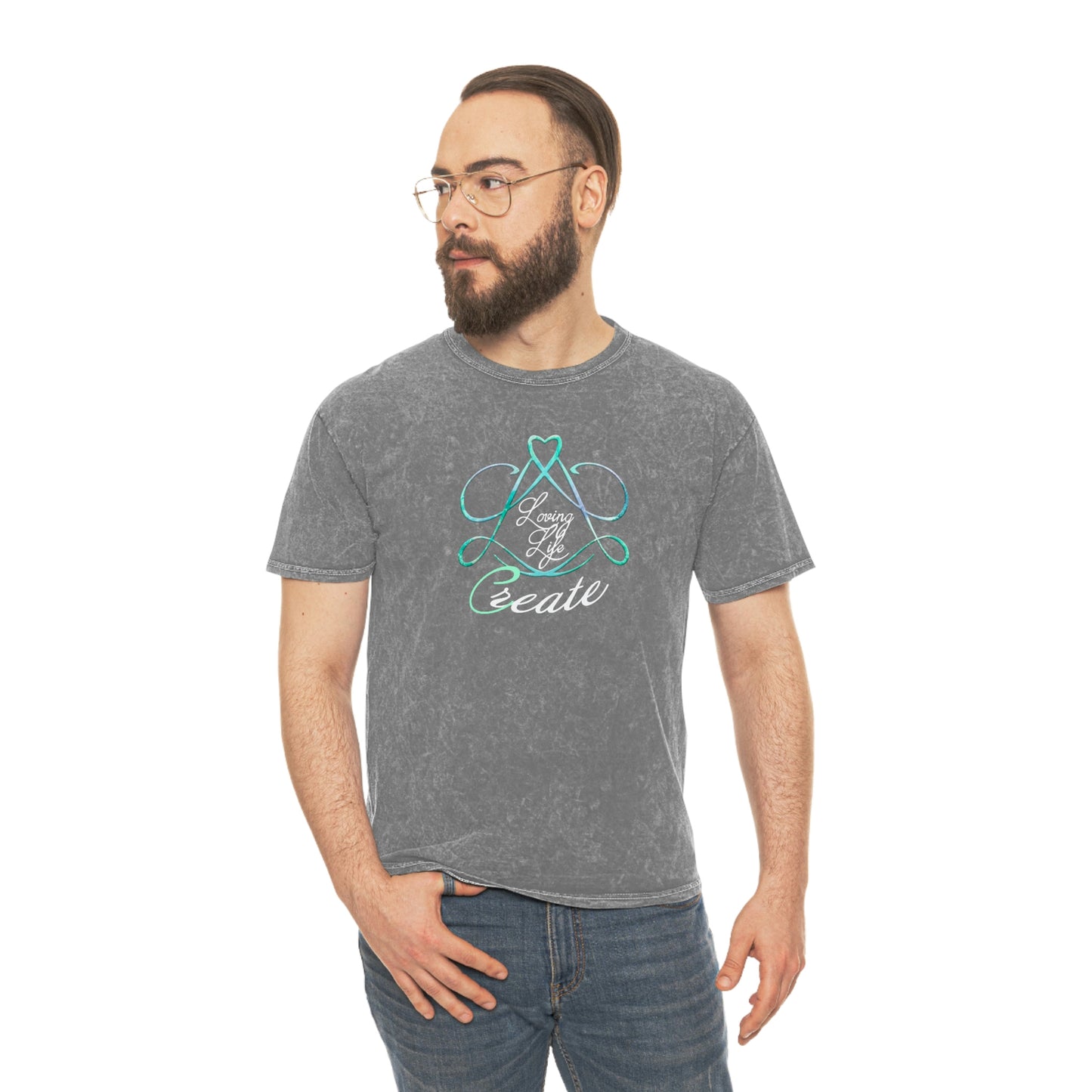 Unisex Mineral Wash T-Shirt - LL/Create