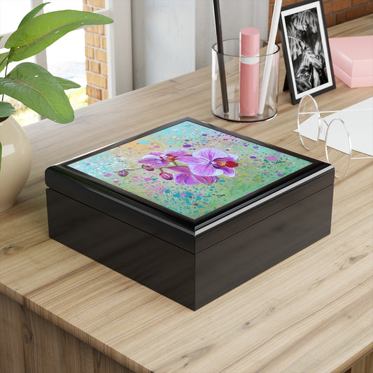 Jewelry Box - Pink Orchid