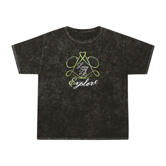 Unisex Mineral Wash T-Shirt - LL/Explore