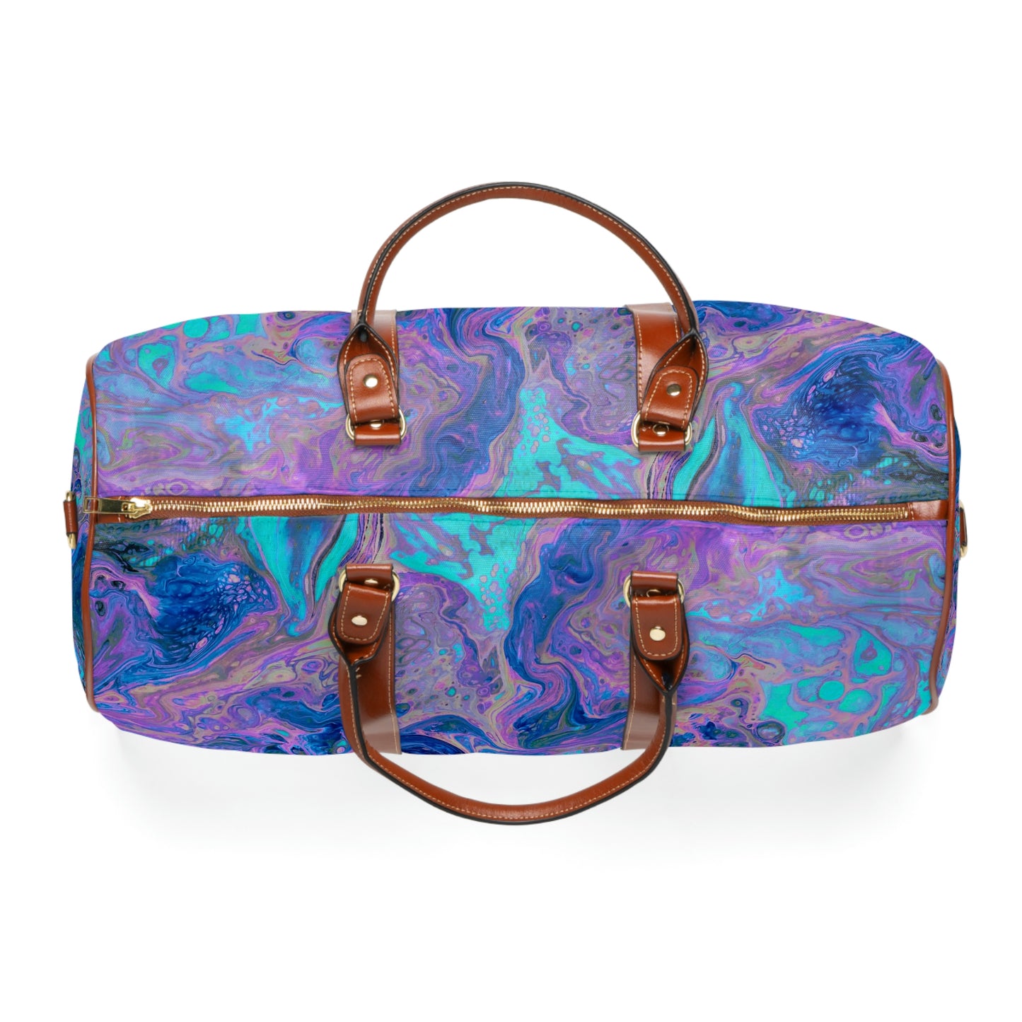 Waterproof Travel Bag - Friendship-Turquoise/Blue