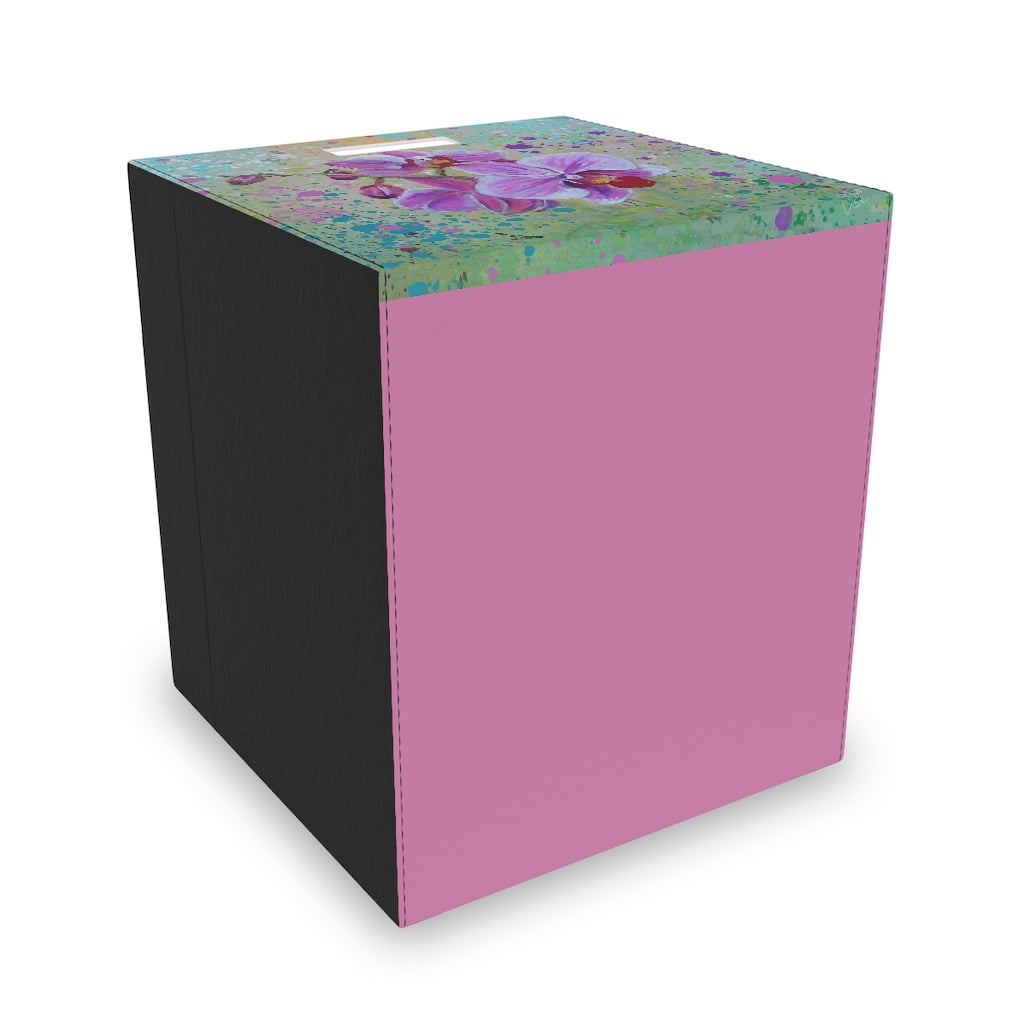 Felt Storage Box - Pink Orchid