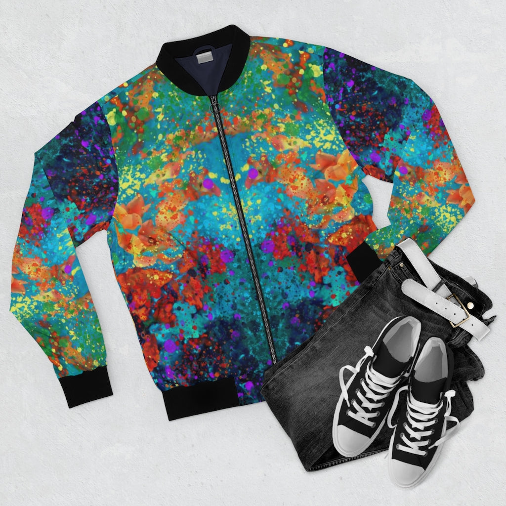 Unisex Bomber Jacket - Wild Nature