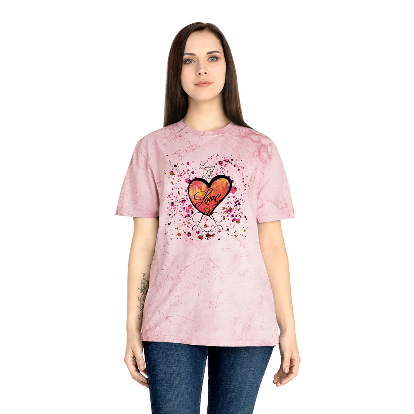 Stone-washed T-Shirt - LL/Love