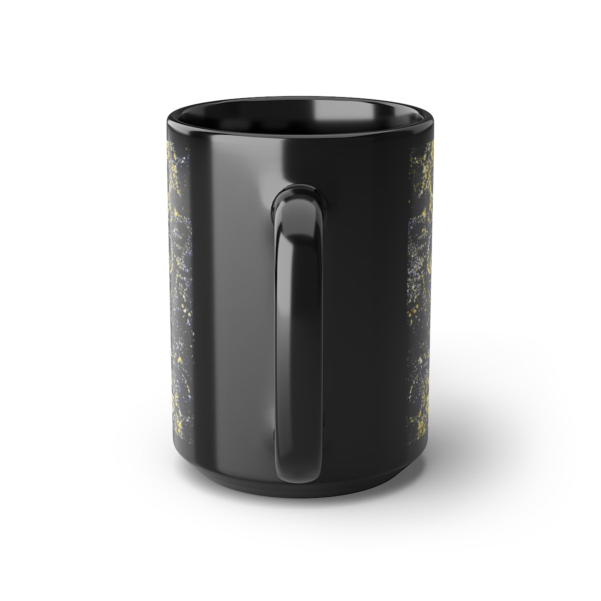 15oz Black Mug - Royal Purple