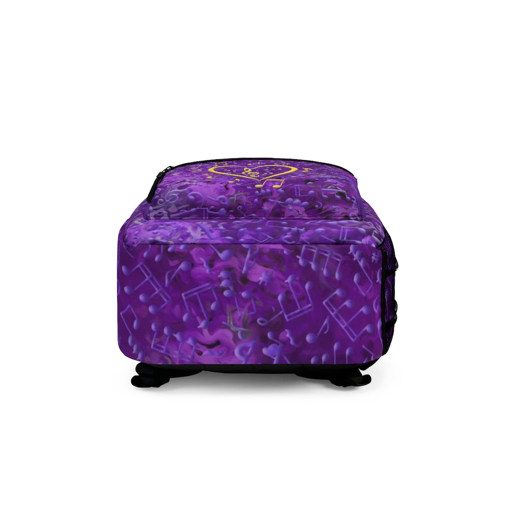 Backpack - Love of Music/Purple