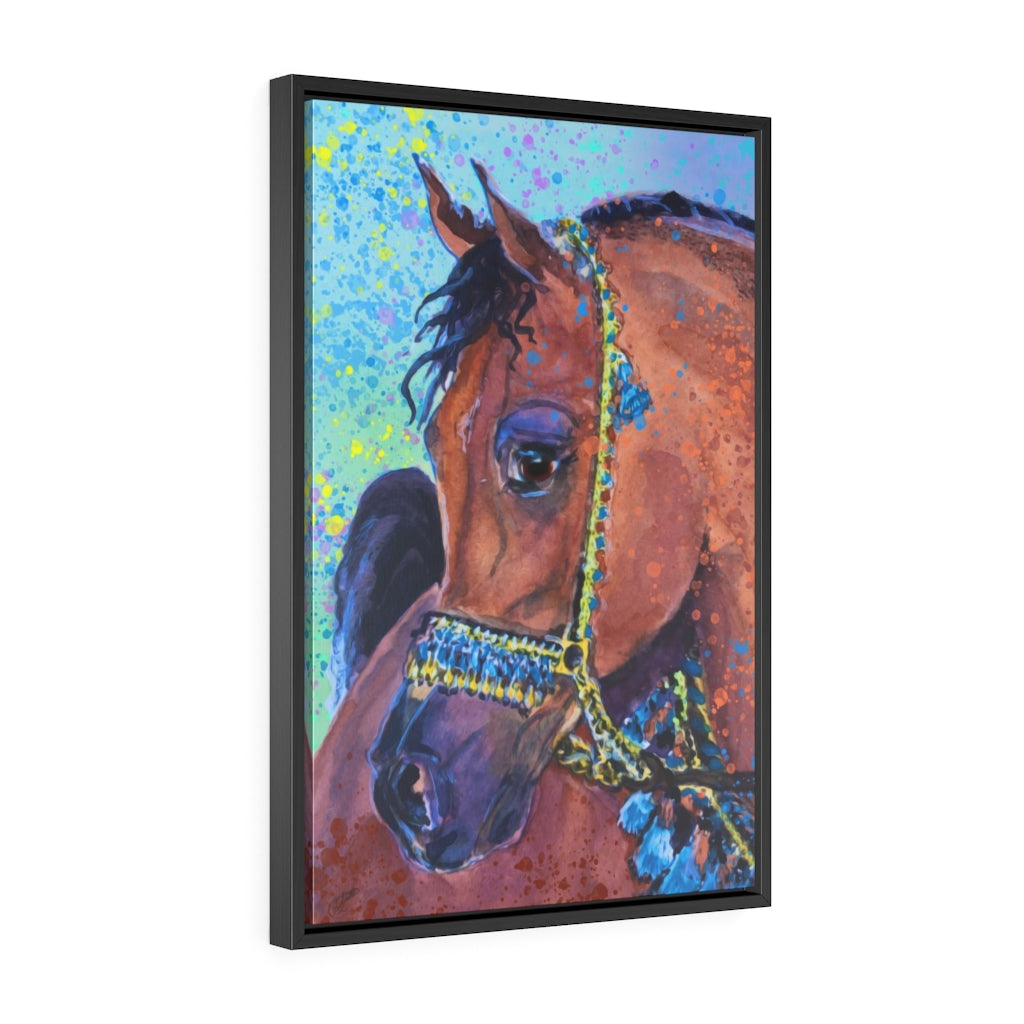 Framed Canvas - Arabian
