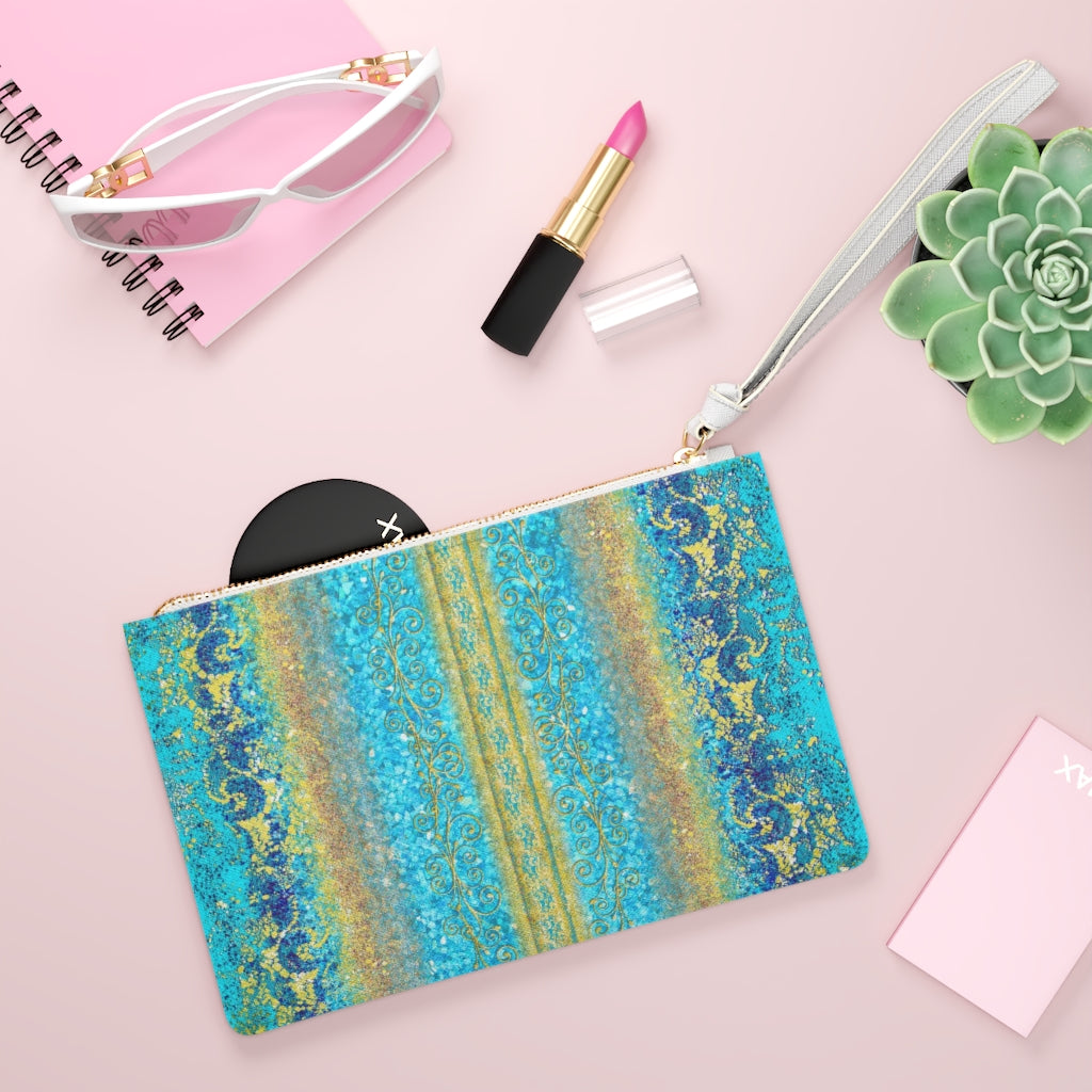 Clutch Bag - Royal Blue - Turquoise
