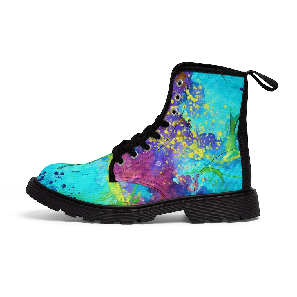 Women's Canvas Boots - Turbulence