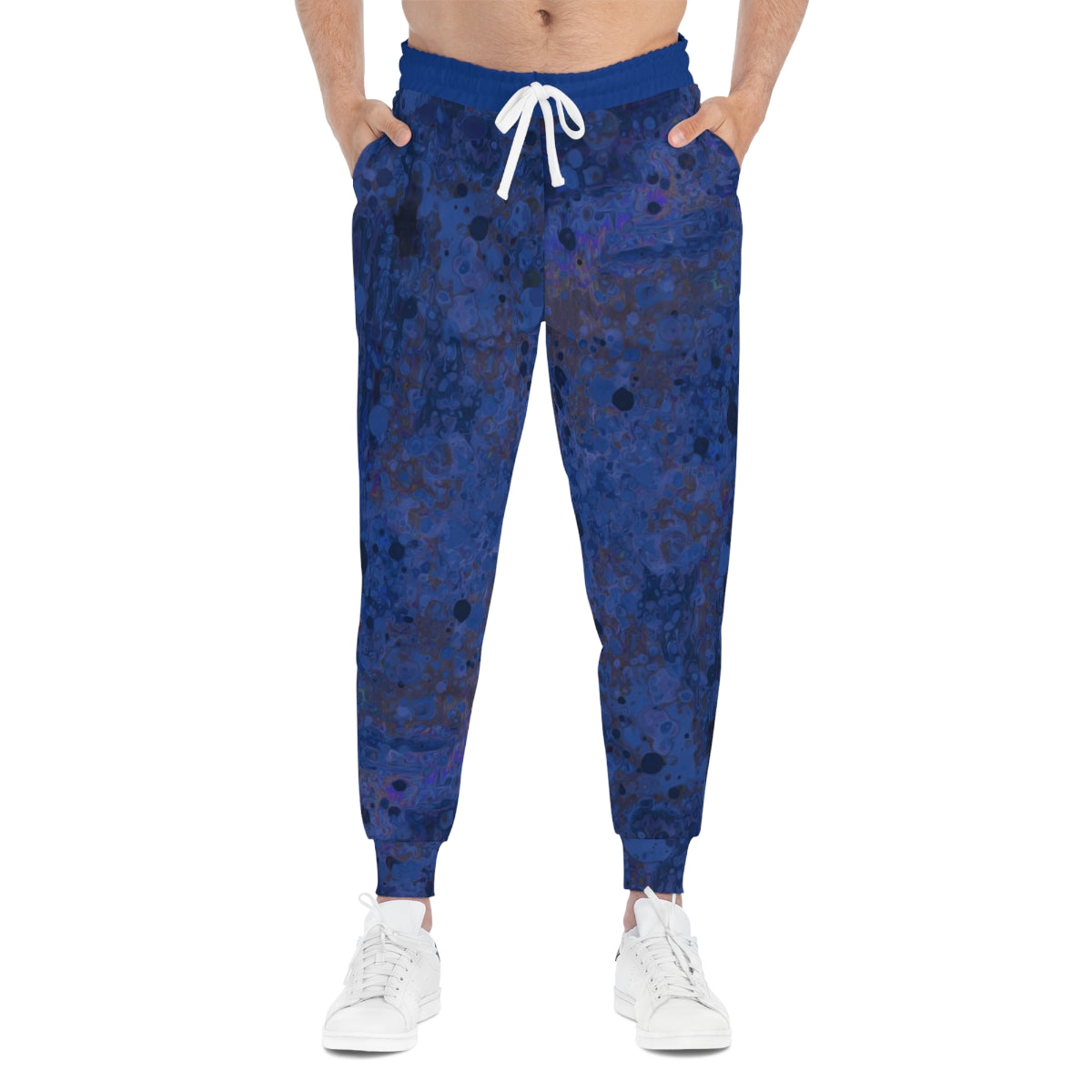 Athletic Joggers - Happy Splash-Dark Blue