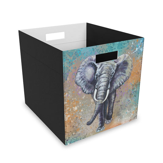 Felt Storage Box - African Elephant