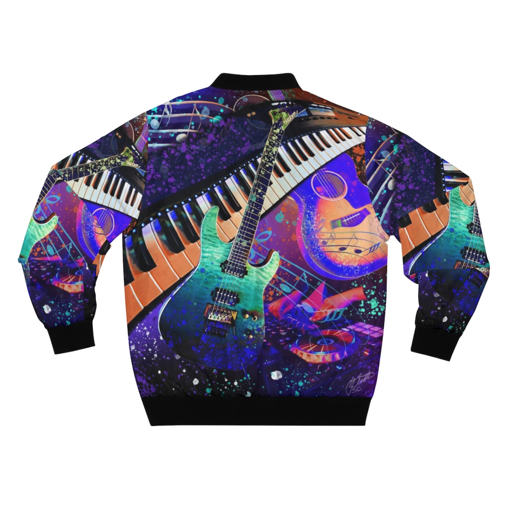 Unisex Bomber Jacket - Music 1