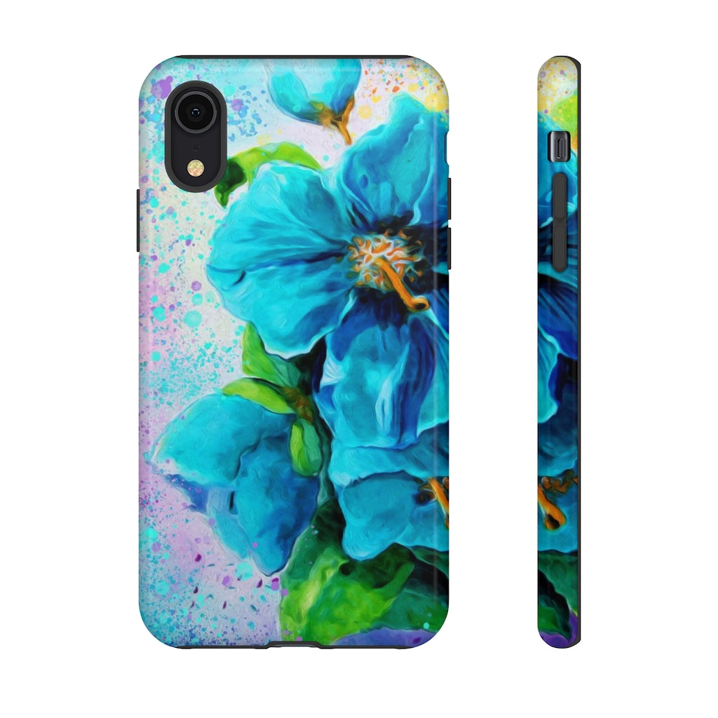 Tough Cases - Blue Hibiscus Heaven