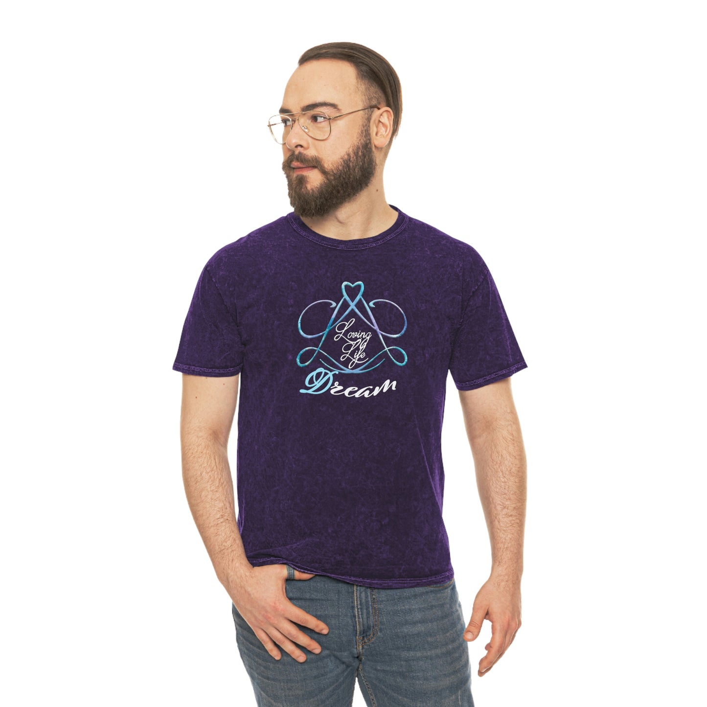 Unisex Mineral Wash T-Shirt - LL/Dream