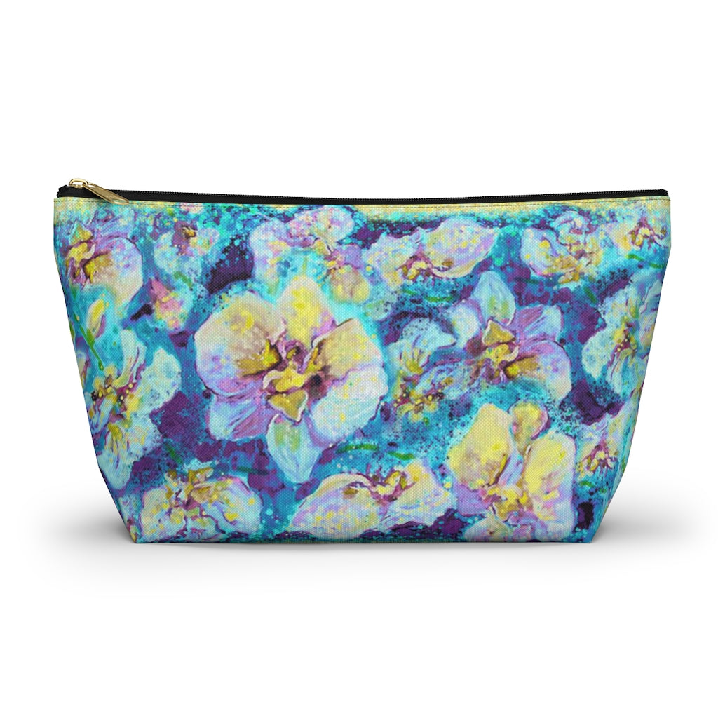 Accessory Pouch w T-bottom - Jungle Beauty