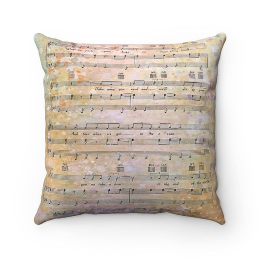 Square Pillow - Music - Sheet
