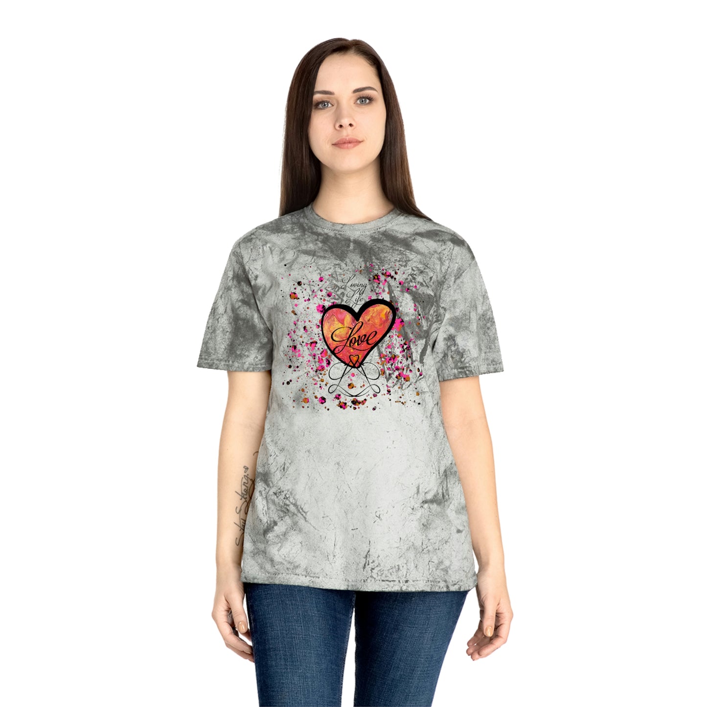 Stone-washed T-Shirt - LL/Love