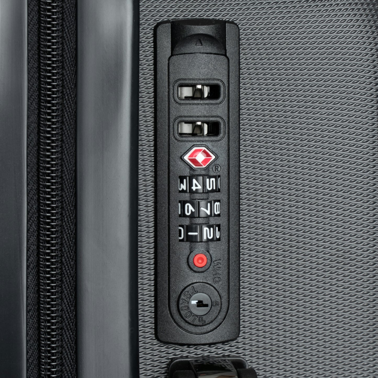 Hard Shell Suitcases - Blue Hibiscus