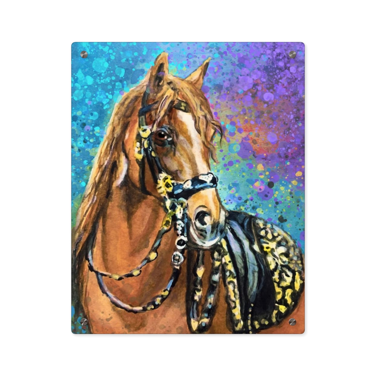 Acrylic Wall Art Panel - Morgan Horse